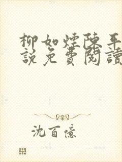 柳如烟陈平安小说免费阅读全文