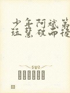 少年阿斌第二部珏慧破而后立