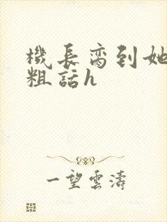 机长脔到她哭h粗话h