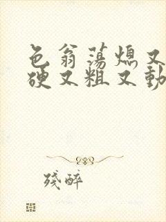 色翁荡熄又大又硬又粗又动态图