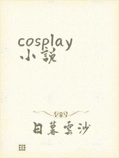 cosplay小说封面