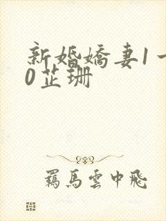 新婚娇妻1一40芷珊