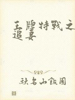 王牌特战之军少追妻