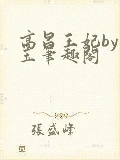 高昌王妃by黛玉笔趣阁