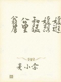 翁公和媛媛在厨房里猛烈进出