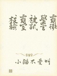 校霸被学霸压实验室试管微博