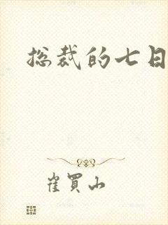 总裁的七日恋人