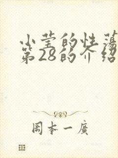 小莹的性荡生活第28的介绍