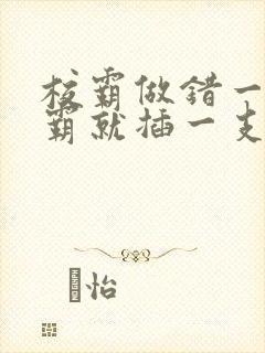 校霸做错一题学霸就插一支笔