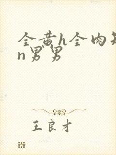 全黄h全肉短篇n男男