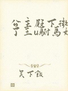 公主殿下微臣馋了玉u驸马姓傅