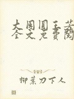 大团圆王芳高敏全文免费阅读