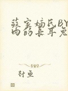 苏家嫡氏BY吃肉的长耳兔