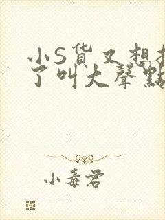 小S货又想挨C了叫大声点小