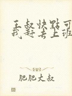 王叔快点可以吗我赶去上班