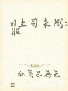 xl上司未删减版