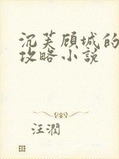 沉芙顾城的优质攻略小说