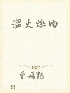 温火炖肉
