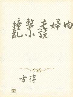 撞击老妇肉体之乱小说