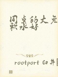 同桌的大兔子好软水好