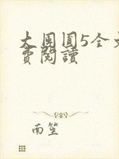 大团圆5全文免费阅读