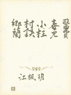 乡村小春医王淑兰铁柱免费阅读全文