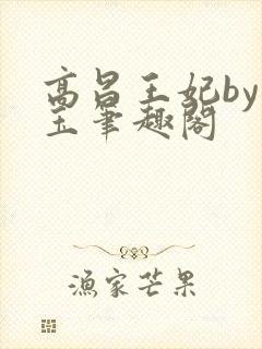 高昌王妃by黛玉笔趣阁