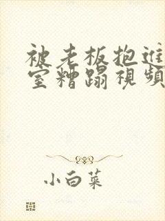 被老板抱进办公室糟蹋视频