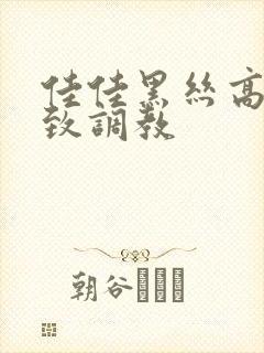 佳佳黑丝高跟极致调教