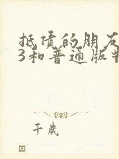 抵债的朋友麦子3和普通版对比