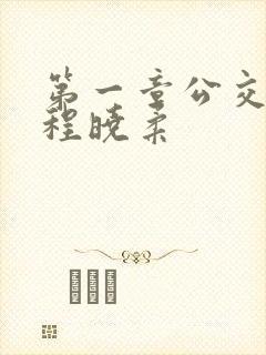 第一章公交激战程晓柔