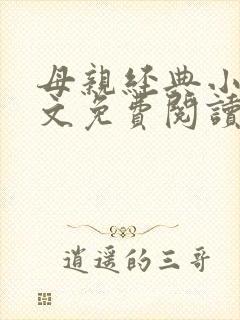 母亲经典小说全文免费阅读