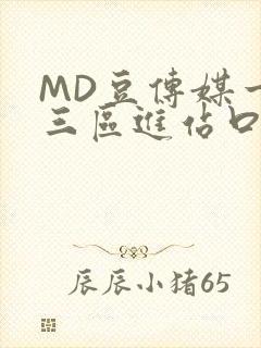 MD豆传媒一二三区进站口