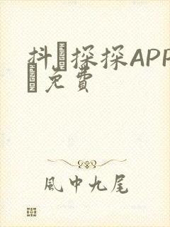 抖抈探探APP汅免费