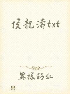 侯龙涛txt