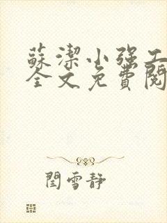 苏洁小强工地情全文免费阅读