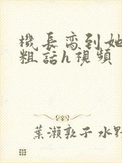 机长脔到她哭h粗话h视频