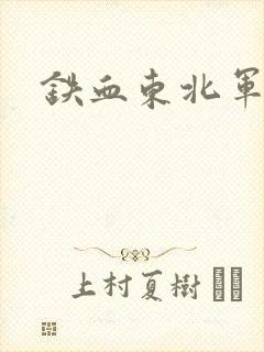 铁血东北军