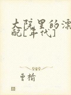 大院里的漂亮原配[年代]