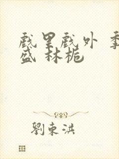 戏里戏外 季淮盛 林栀