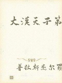 大汉天子第一部