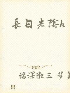 长日光阴h
