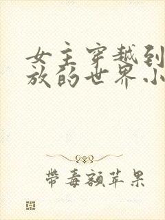 女主穿越到很开放的世界小说