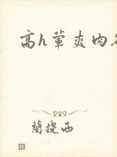 高h荤爽肉欲文