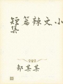 短篇辣文小说合集