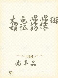 大龟慢慢挺进张娟征的休