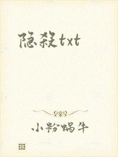 隐杀txt