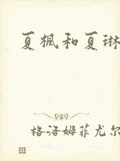 夏枫和夏琳