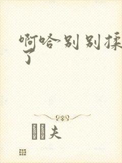 啊哈别别揉那处了