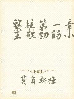 系统第一章给宿主破初的小说